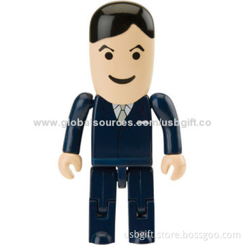 USB Flash Drive, People Shape, 4GB